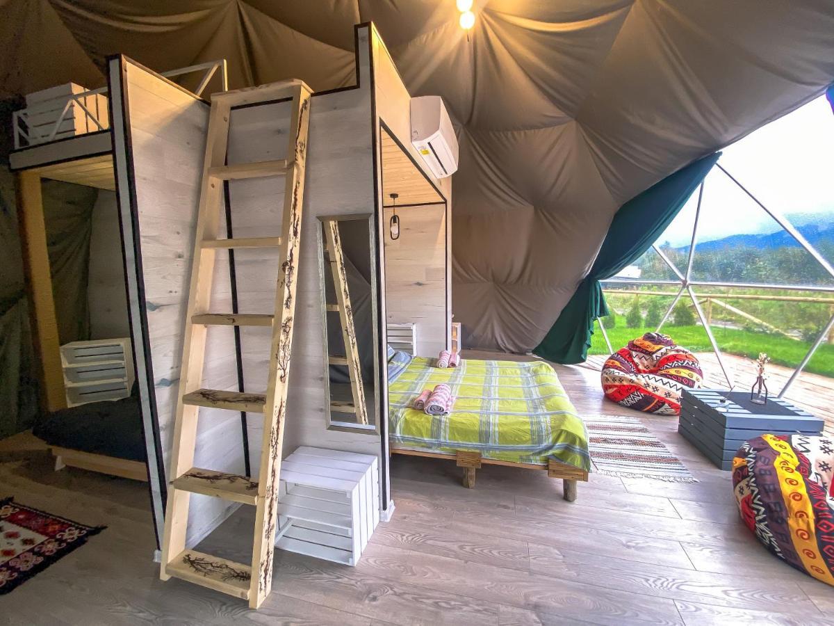 Глемпінг Едельвейс Hotel Oryavchyk Buitenkant foto