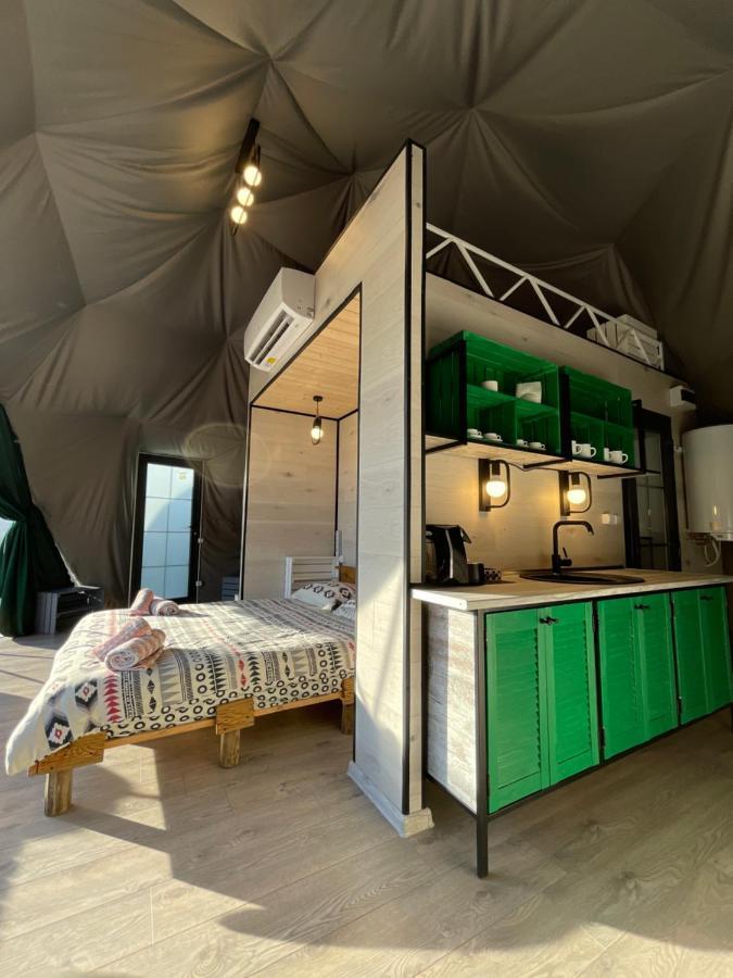Глемпінг Едельвейс Hotel Oryavchyk Buitenkant foto