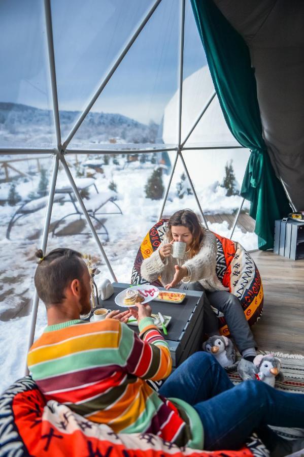 Глемпінг Едельвейс Hotel Oryavchyk Buitenkant foto